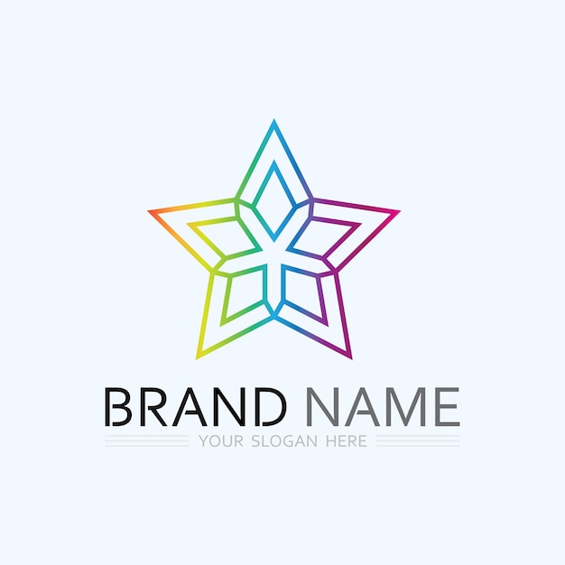 Icono de negocio y diseño de logotipo gráfico vectorial