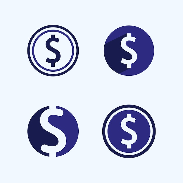 Icono de negocio y diseño de logotipo gráfico vectorial