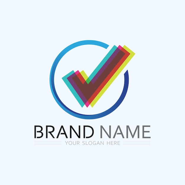 Icono de negocio y diseño de logotipo gráfico vectorial