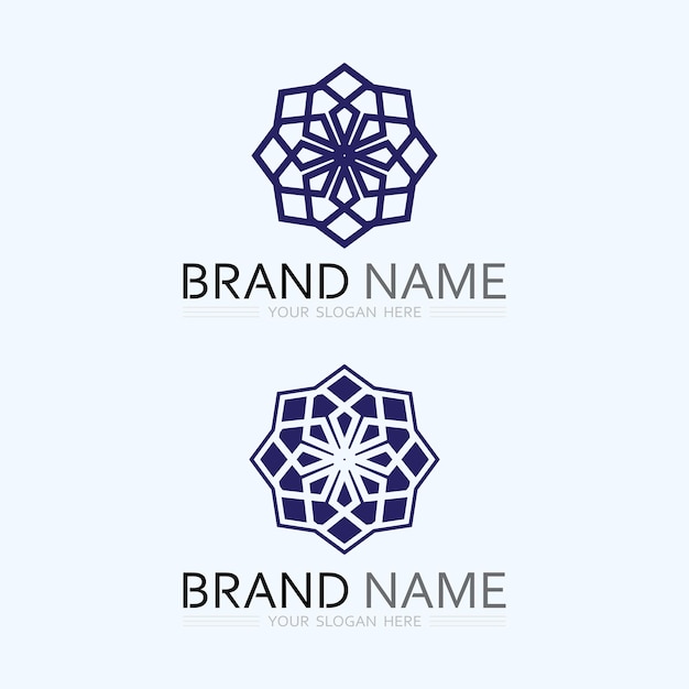 Icono de negocio y diseño de logotipo gráfico vectorial