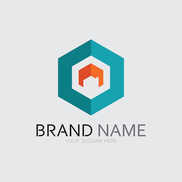 Icono de negocio y diseño de logotipo gráfico vectorial