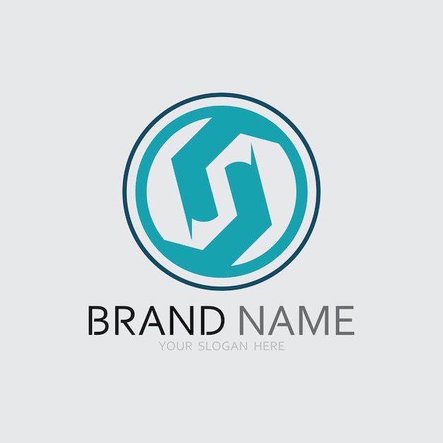 Icono de negocio y diseño de logotipo gráfico vectorial