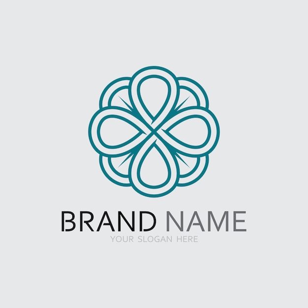 Icono de negocio y diseño de logotipo gráfico vectorial