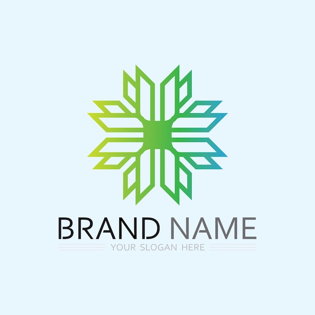 Icono de negocio y diseño de logotipo gráfico vectorial