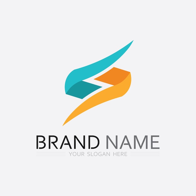 Icono de negocio y diseño de logotipo gráfico vectorial