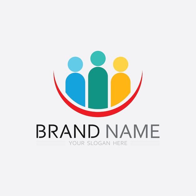 Icono de negocio y diseño de logotipo gráfico vectorial