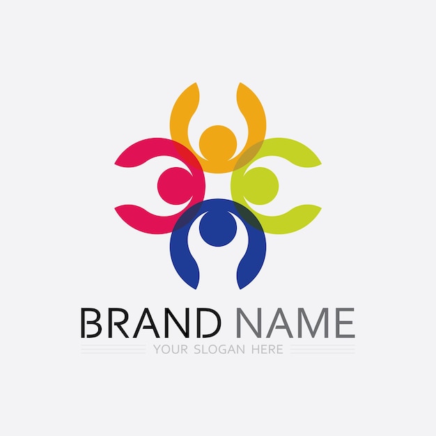 Icono de negocio y diseño de logotipo gráfico vectorial