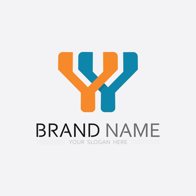 Icono de negocio y diseño de logotipo gráfico vectorial