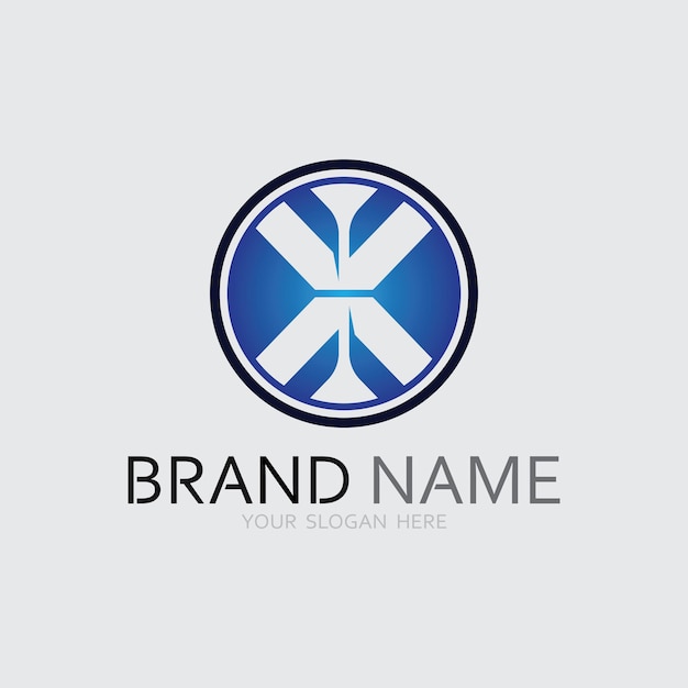 Icono de negocio y diseño de logotipo gráfico vectorial