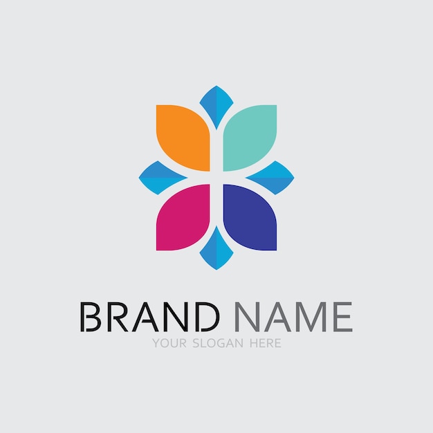 Icono de negocio y diseño de logotipo gráfico vectorial