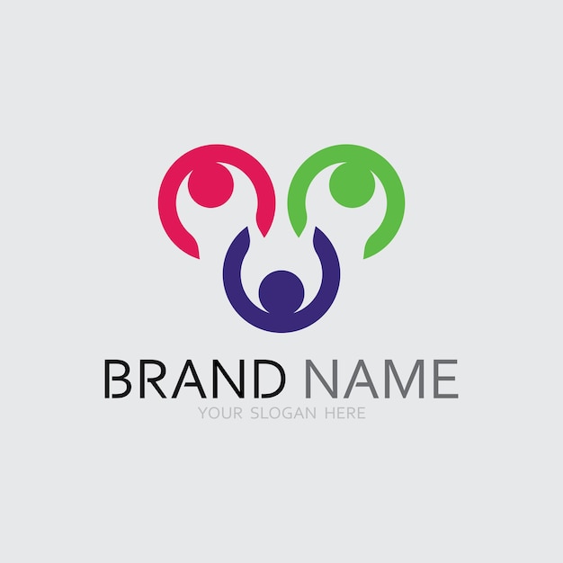 Icono de negocio y diseño de logotipo gráfico vectorial