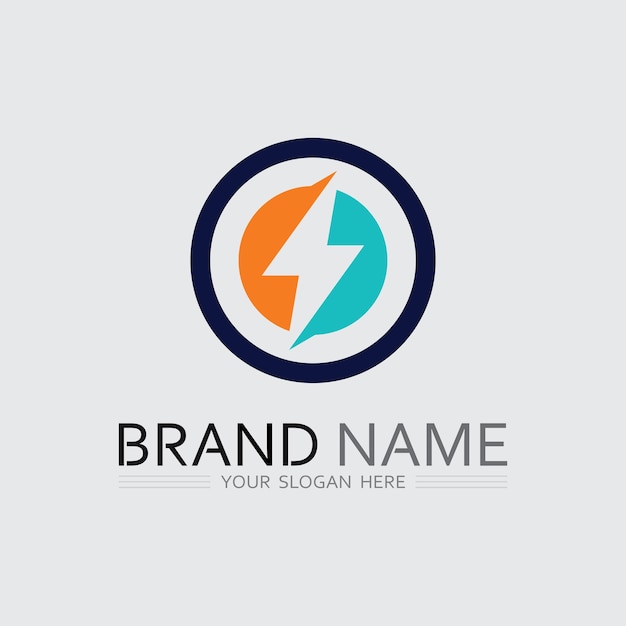 Icono de negocio y diseño de logotipo gráfico vectorial