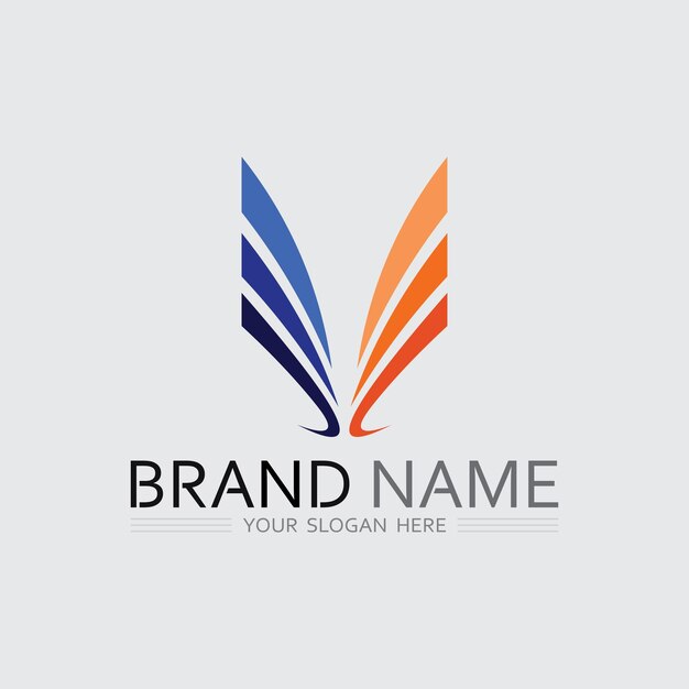Icono de negocio y diseño de logotipo gráfico vectorial