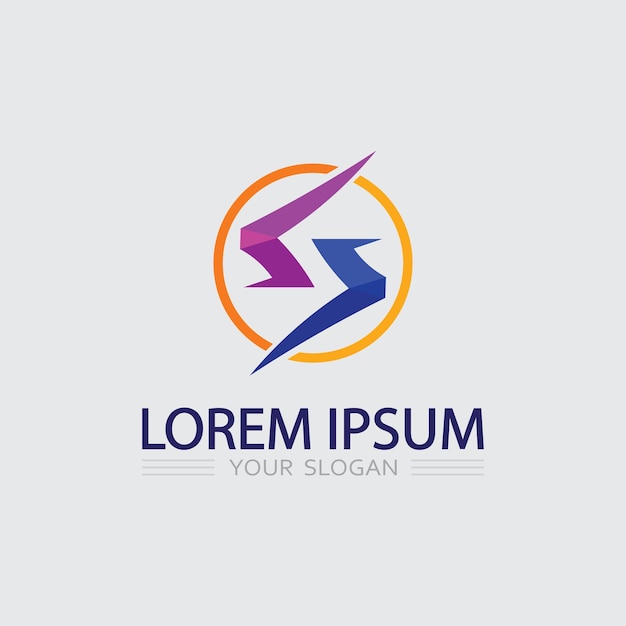 Icono de negocio y diseño de logotipo gráfico vectorial