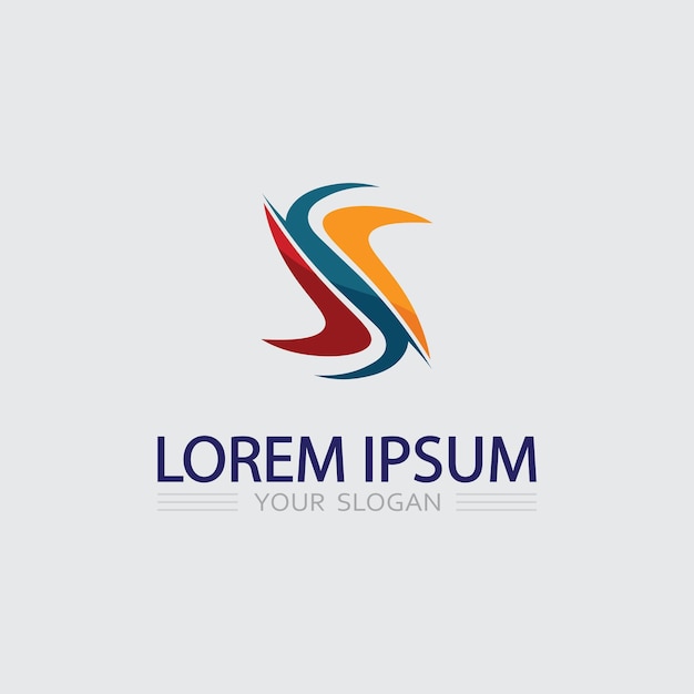 Icono de negocio y diseño de logotipo gráfico vectorial