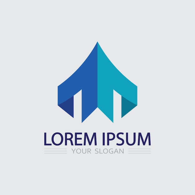 Icono de negocio y diseño de logotipo gráfico vectorial