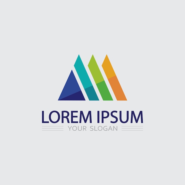 Icono de negocio y diseño de logotipo gráfico vectorial