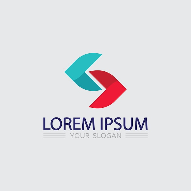 Icono de negocio y diseño de logotipo gráfico vectorial
