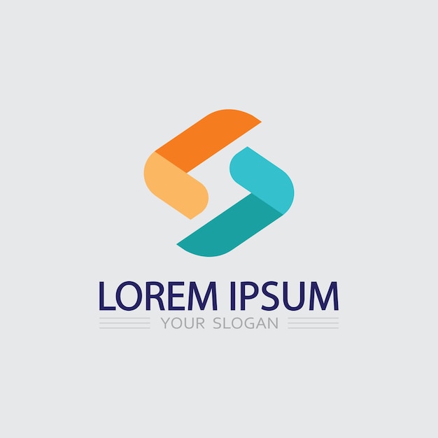 Icono de negocio y diseño de logotipo gráfico vectorial
