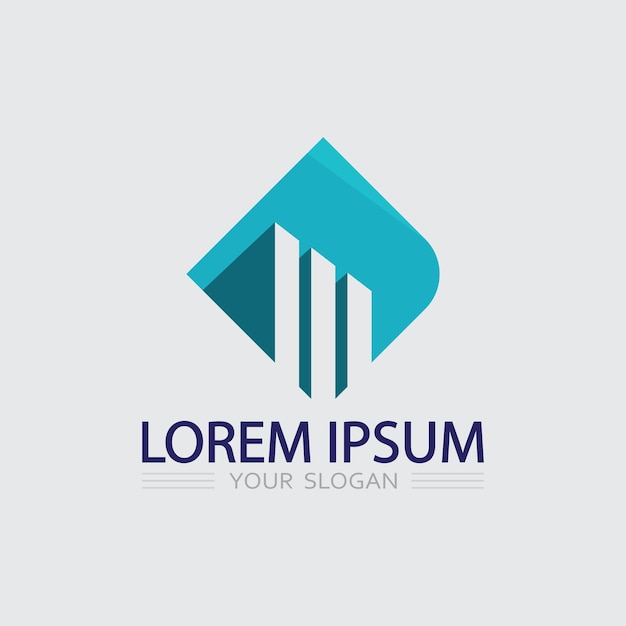 Icono de negocio y diseño de logotipo gráfico vectorial