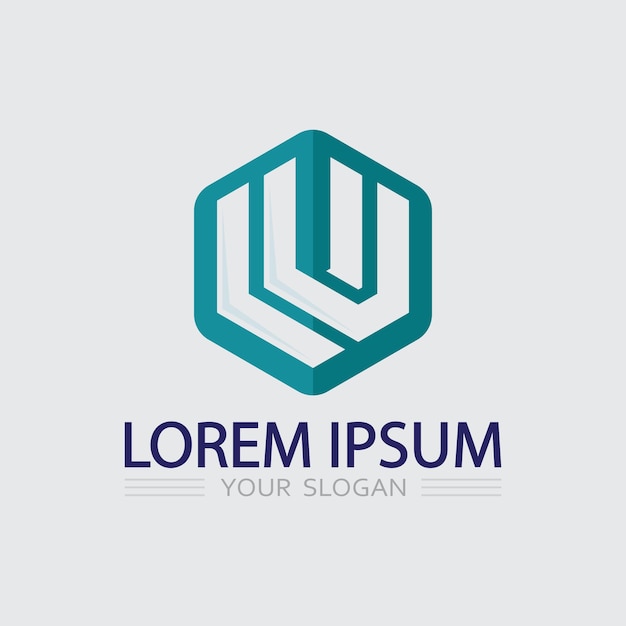 Icono de negocio y diseño de logotipo gráfico vectorial