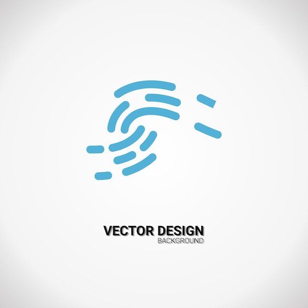 Icono de negocio moderno Emblema geométrico Vector trandy abstracto