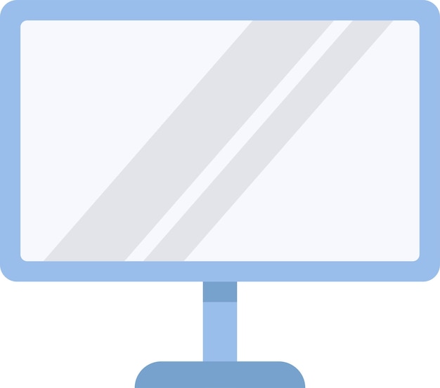 icono de negocio de tecnología de monitor de PC