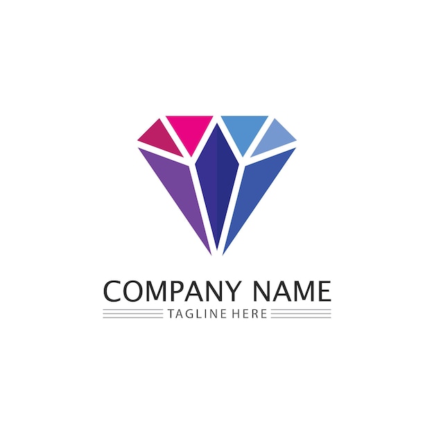 Icono de negocio y vector de diseño de logotipo