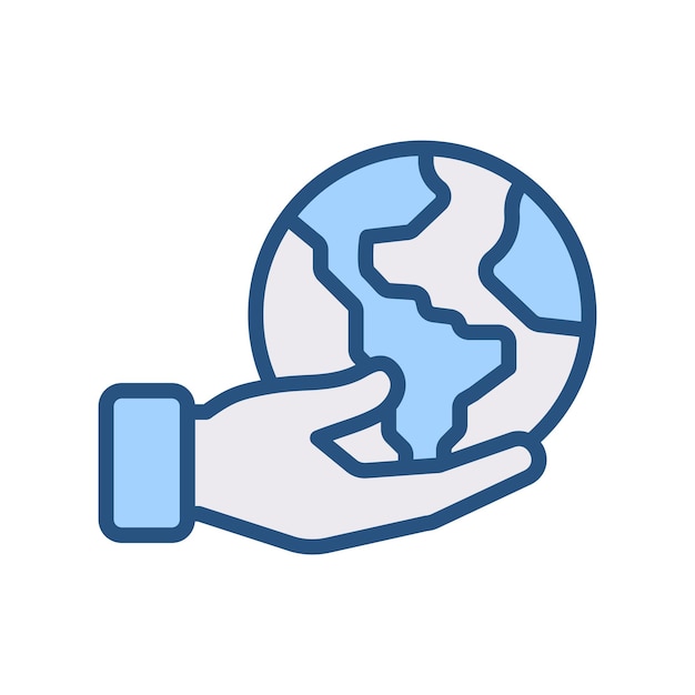 Icono de negocios globales