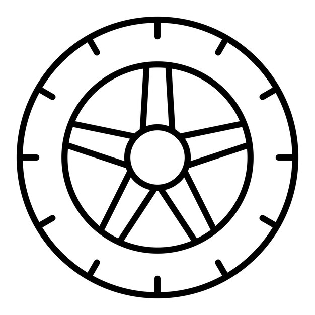 Icono de los neumáticos