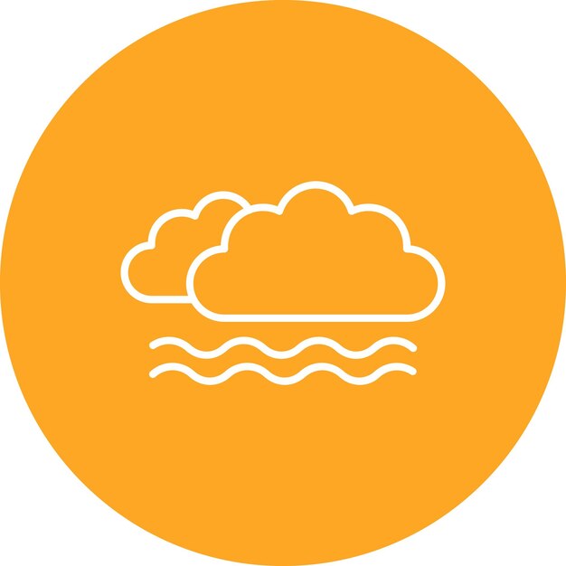 Icono de la niebla