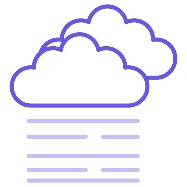 Icono de la niebla