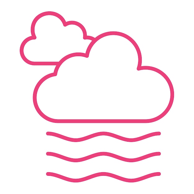 Icono de la niebla