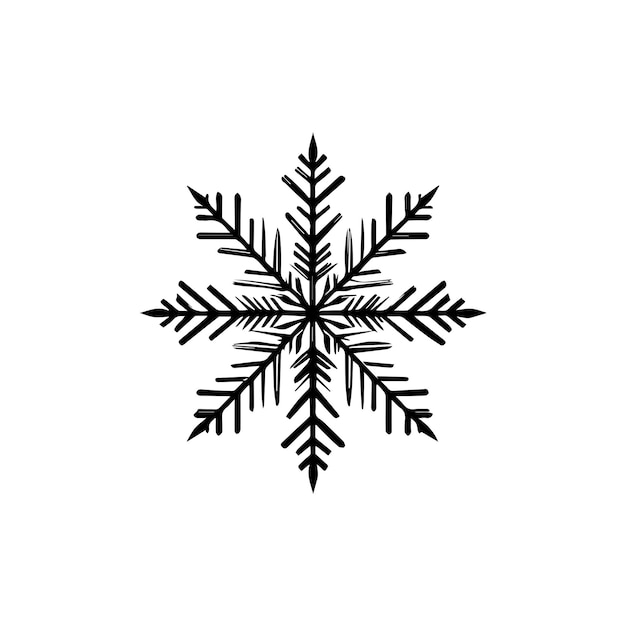 icono de nieve ilustración vectorial logotipo de nieve