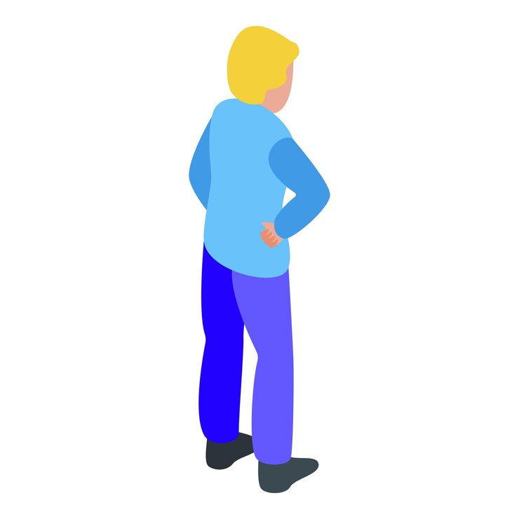 Vector icono de niño desobediente isométrico de icono de vector de niño desobediente para diseño web aislado sobre fondo blanco