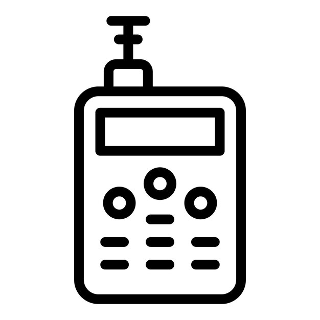 Icono de nivel láser Contorno icono de vector de nivel láser para diseño web aislado sobre fondo blanco