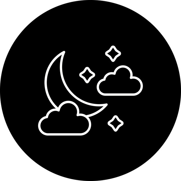 Icono de la noche