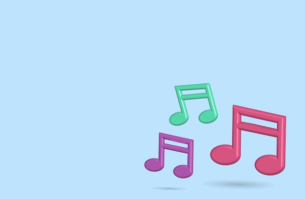 icono de nota musical para el tema de entretenimiento