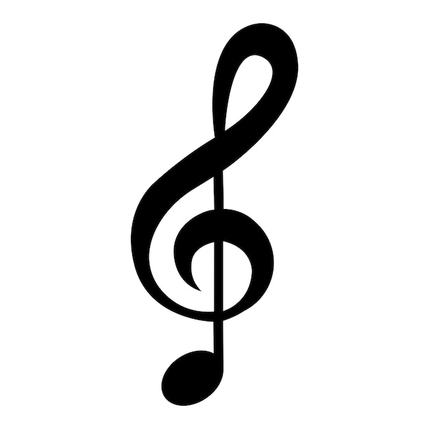 El icono de la nota musical