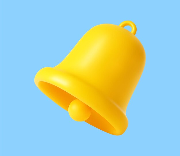 Icono de notificación 3d