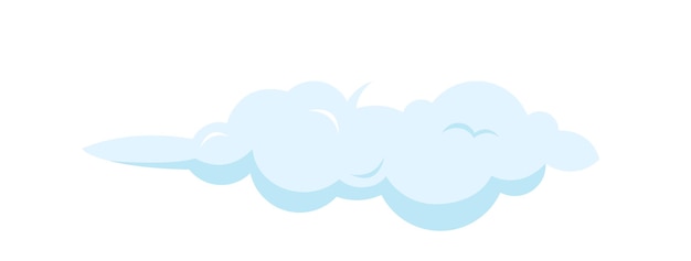 Icono de nube de cielo ilustración vectorial