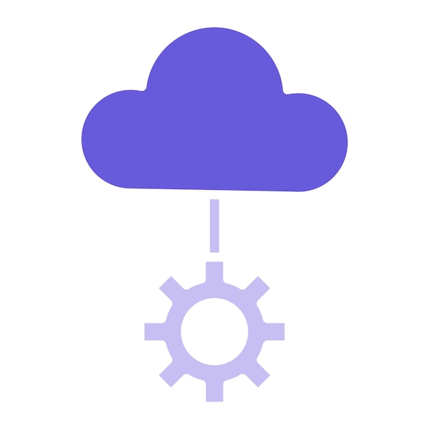 Icono de nube compartida