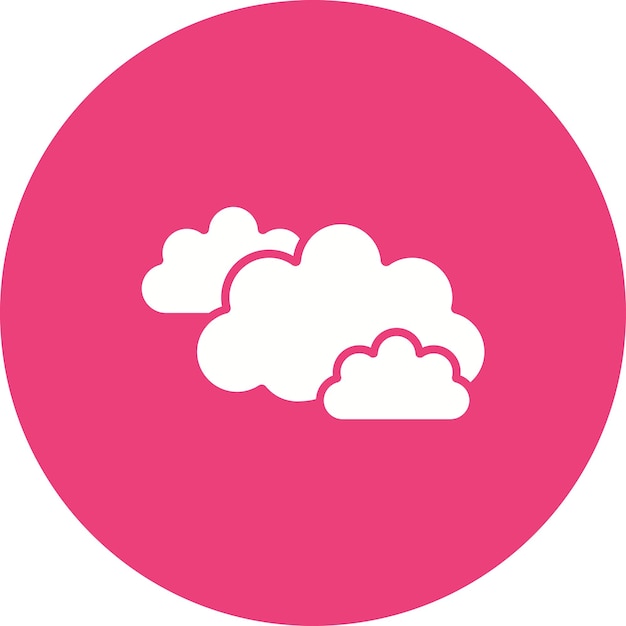El icono de las nubes