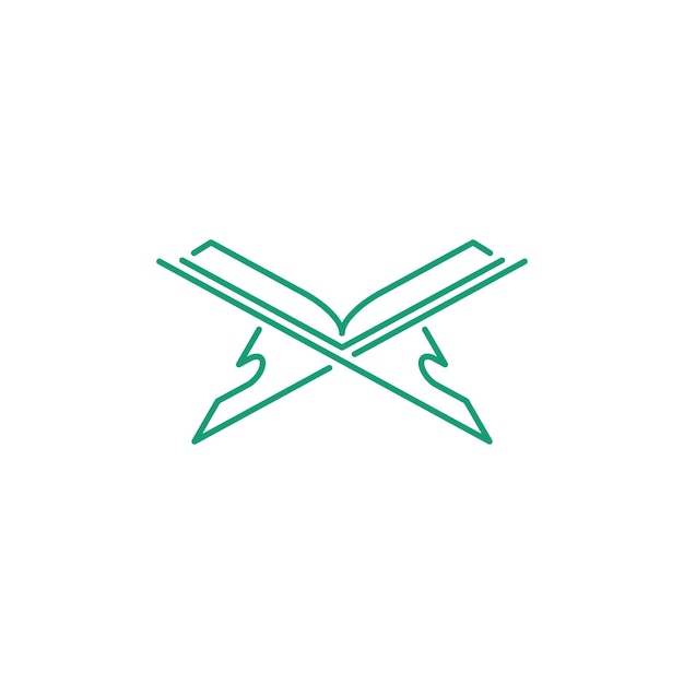 Icono o ilustración del logotipo de Al Qur'an