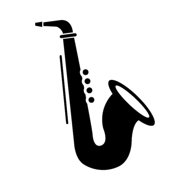Icono o Ilustración del saxofón