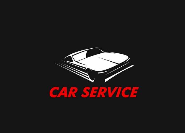 Icono o símbolo del servicio de reparación y restauración de automóviles