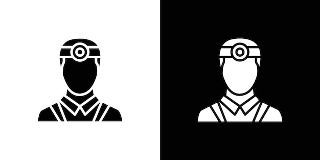 icono oculista Vector plano aislado en el contorno