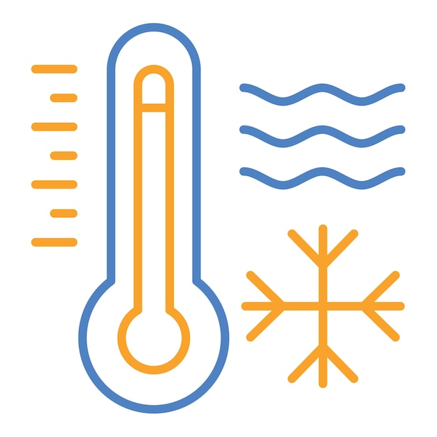 Icono de las olas frías