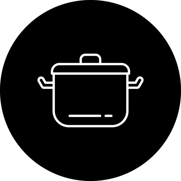 Icono de la olla de cocción