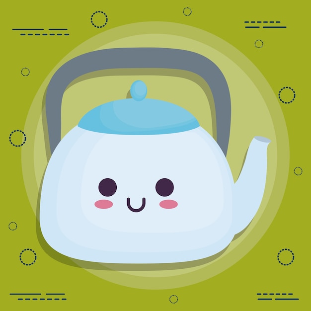 icono de olla de té